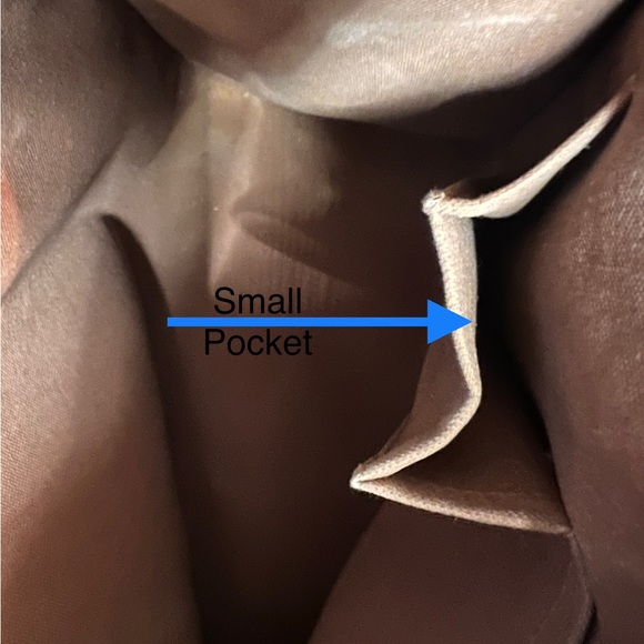 Louis Vuitton Purse, w/LV Logo, Rare, Good Condition, Spacious, Preowned-SD0086 - Picture 10 of 14